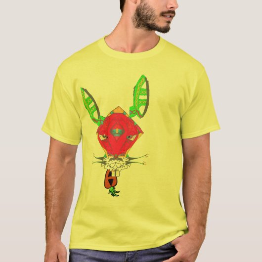 bcs rabbit Tee SHirt T baby Carrot Studios (Voorkant)