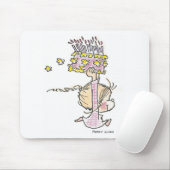 BD-001 Birthday Girl Running Muismat (Met muis)