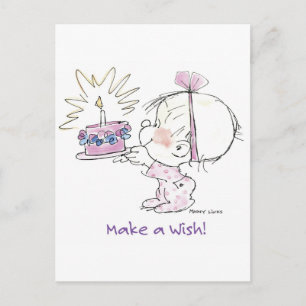 BD-002 Birthday Wish Briefkaart