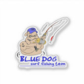 BD - Aangepaste gesneden Vinyl Sticker (Voorkant)