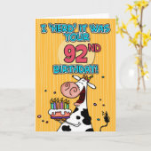 BD koe - 92 Kaart (Gele Bloem)