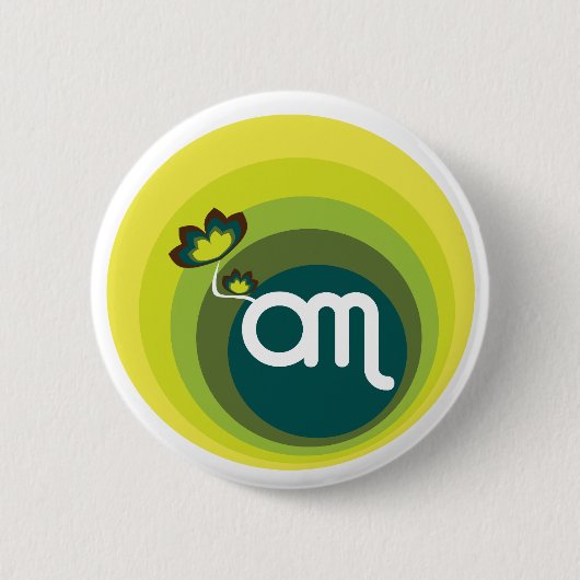 [ BD ] Om v 1.0 "Mint" - de knop / badge Ronde Button 5,7 Cm (Voorkant)