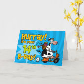 bd-scooter koe - 14 kaart (Gele Bloem)