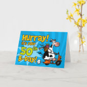 bd scooter koe - 50 kaart (Gele Bloem)