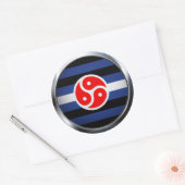BD / SM PRIDE MEDAILLON RONDE STICKER (Envelop)