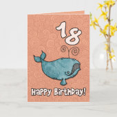 BD walvis - 18 Kaart (Gele Bloem)