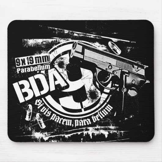 BDA 9 Muismat Mousepad (Voorkant)