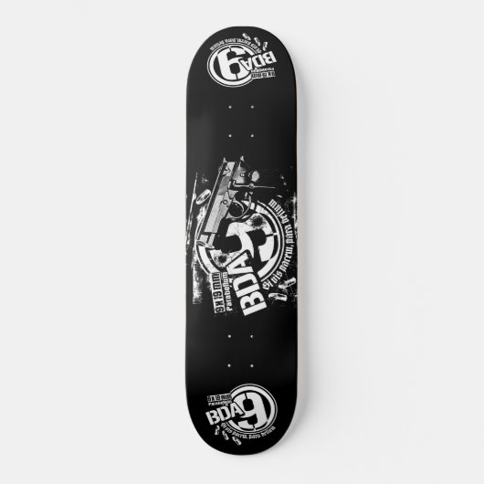 BDA 9 Skateboard Deck Skateboard (Voorkant)