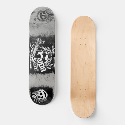 BDA 9 Skateboard Deck Skateboard (Voorkant)