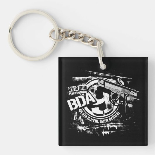 BDA 9 Sleutelhanger Acryl Sleutelhanger (Voorkant)