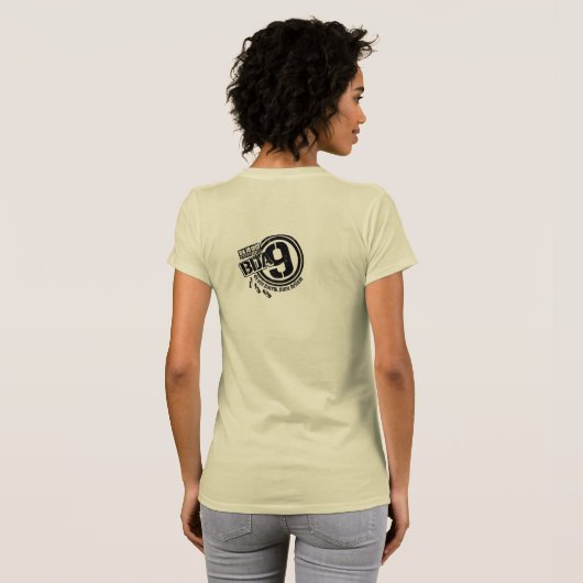 BDA 9 T-shirt (Achterkant volledig)