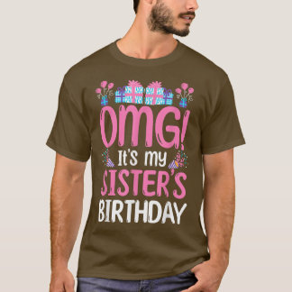 Bday Celebrant OMG Het is de verjaardag van mijn z T-shirt