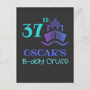 Bday Cruise Birthday Party Group Matching Briefkaart
