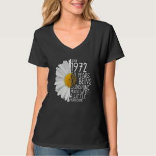 Bday Mam Wife geboren in april 1972 50 jaar T-shirt