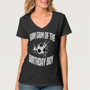 Bday party van het Birthday Boy Soccer Team T-shirt