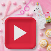 Bday Tube Papier Borden Papieren Bordje (Feest)