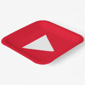 Bday Tube Papier Borden Papieren Bordje (Gebogen)