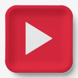 Bday Tube Papier Borden Papieren Bordje