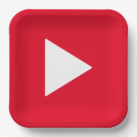 Bday Tube Papier Borden Papieren Bordje (Voorkant)