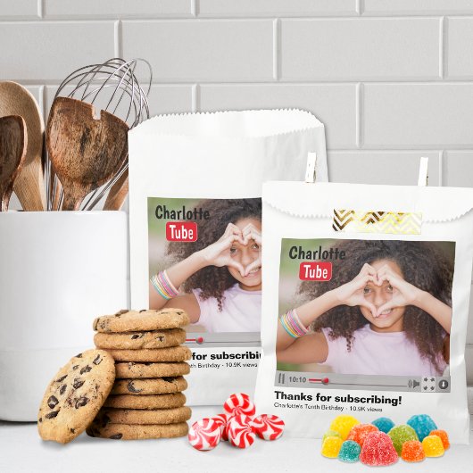 Bday Tube Thanks For Subscribing Photo  Bedankzakje