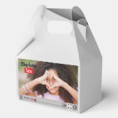 Bday Tube Thanks For Subscribing Photo Favour Box Bedankdoosjes (Voorkant)