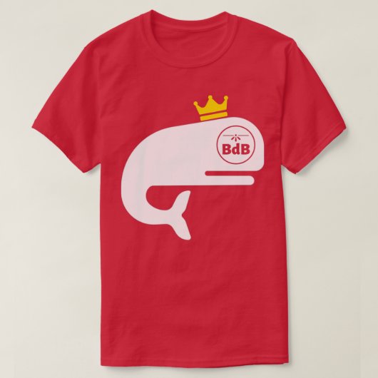 BdB Bodyboarding Whale T-shirt (Design voorkant)