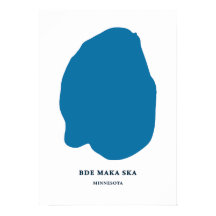Bde Maka Ska - Minneapolis  kaart
