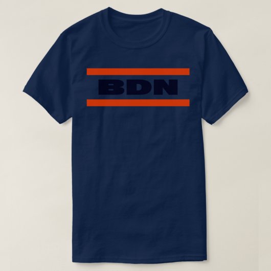 BDN retro sweater Wit T-shirt (Design voorkant)