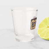 BDR529 Bluesmobile Licentie Bord Shot Glass Shot Glas (Links)