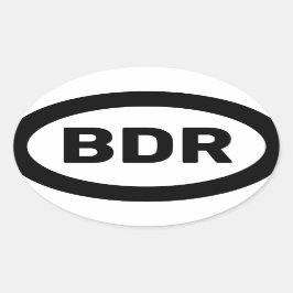 BDR Auto Sticker