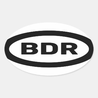 BDR Auto Sticker