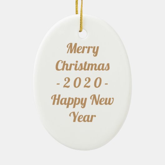 BDR Logo 2020 Keramisch Ornament (Achterkant)