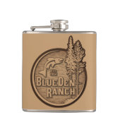 BDR Logo 2020 met website Heupfles (Voorkant)