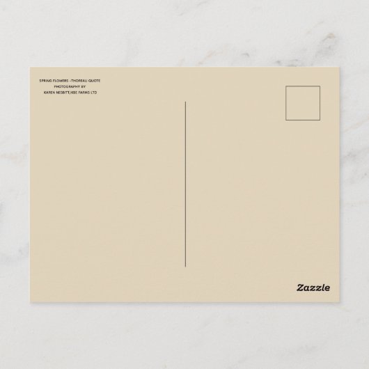 BE A FRIEND-THOREAU-BRIEFKAART BRIEFKAART (Achterkant)