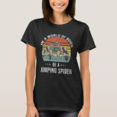 Be A Jumping Spider  Jumping Spider T-shirt (Voorkant)