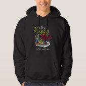 Be A Kind Sole Autism Awareness Puzzle Shoes Be Ki Hoodie (Voorkant)