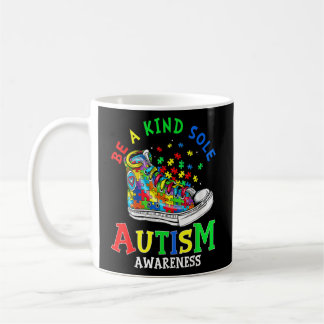 Be A Kind Sole Autism Awareness Puzzle Shoes Be Ki Koffiemok