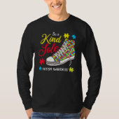 Be A Kind Sole Autism Awareness Puzzle Shoes Be Ki T-shirt (Voorkant)