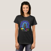 Be A Kind Sole Autism Awareness Puzzle Shoes Be Ki T-shirt (Voorkant volledig)