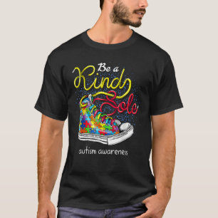 Be A Kind Sole Autism Awareness Puzzle Shoes Be Ki T-shirt