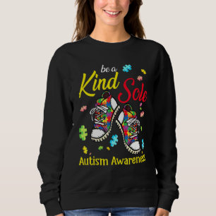 Be A Kind Sole Autism Awareness Puzzle Shoes Be Ki Trui