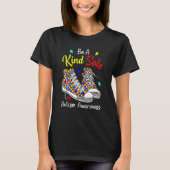 Be A Kind Sole Autism Awareness Rainbow Trendy Puz T-shirt (Voorkant)