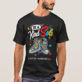 Be A Kind Sole Autism Awareness Rainbow Trendy Puz T-shirt (Voorkant)