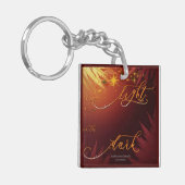 Be A Light Bordeaux Mel Mae Schmidt Stationery Sleutelhanger (Voorkant Links)
