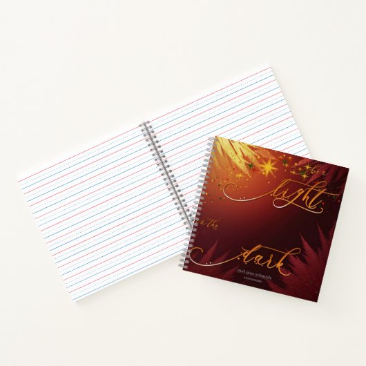 Be A Light Mel Mae Schmidt Stationery Notitieboek (Binnen)