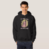Be A Little Piggy & Take A Nap! Retro Cute Funny P Hoodie (Voorkant volledig)