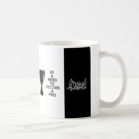 Be a nerd to become a pro - Mug Koffiemok (Rechts)