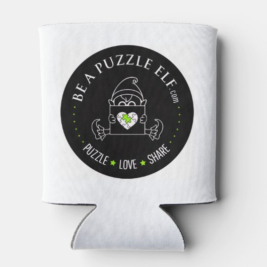 Be A Puzzle Elf - Can Cooler (Achterkant)