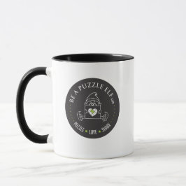 Be A Puzzle Elf – Coffee Mug Mok