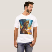 be a true warrior be king be majestic  t-shirt (Voorkant volledig)